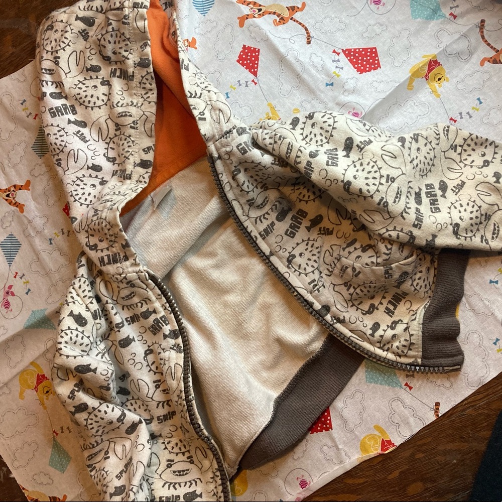 ADORABLE FISH PATTERN TODDLER HOODIE 🖤